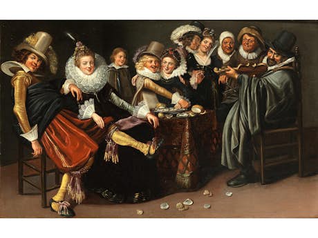 Dirck Hals, 1591 Haarlem – 1656 ebenda, zug.